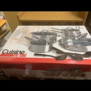 Never used! Brand new. Cuisine Select 12pc set